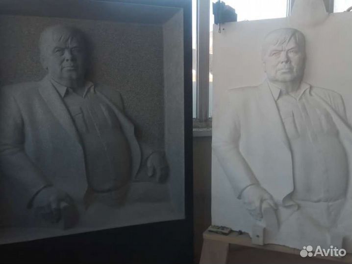 Скульптура из камня, бронзы, бетона