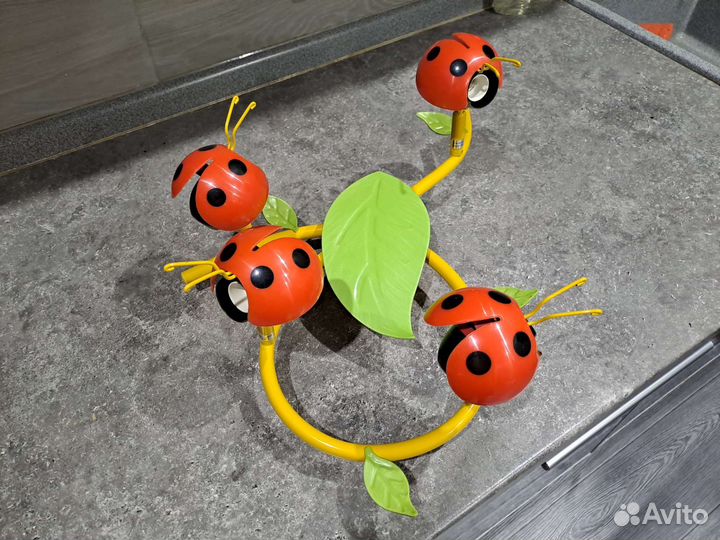 Люсьра и светильники Божья коровка