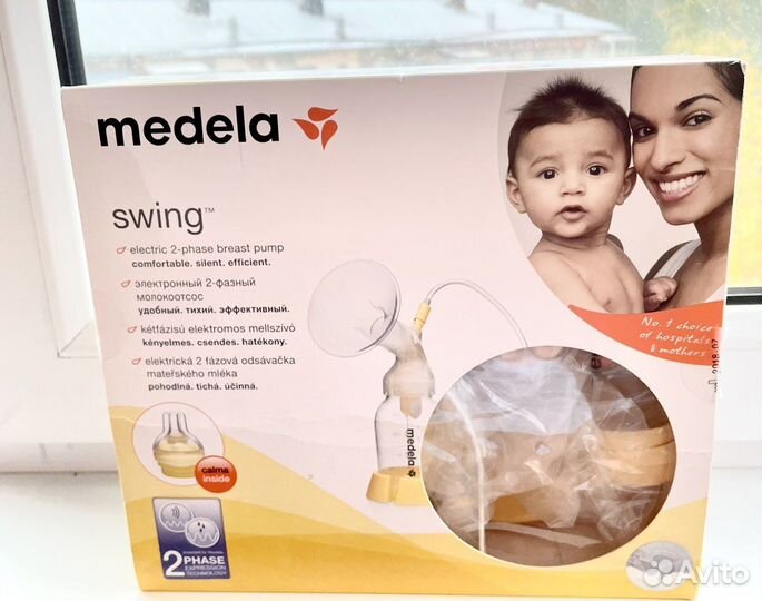 Молокоотсос medela swing электрический