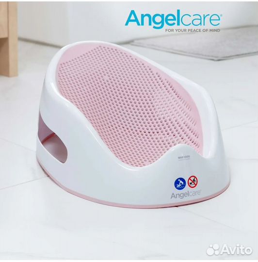 Горка для купания Angelcare детская розовая