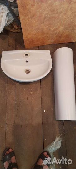 Раковина с тумбой бу