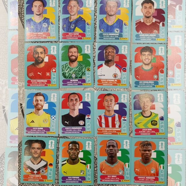Наклейки Panini FIFA World Cup 2026 оригинал