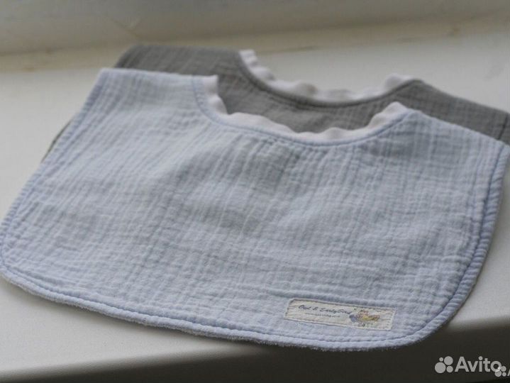 Слюнявчик нагрудник 5 шт комплект