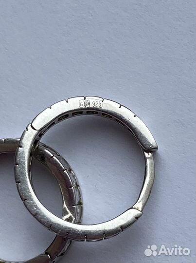 Серьги серебро 925