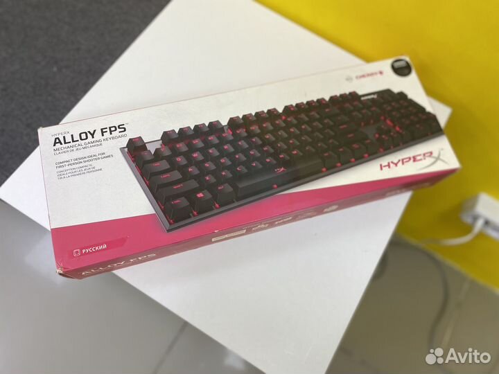Игровая клавиатура hyperx alloy FPS RGB