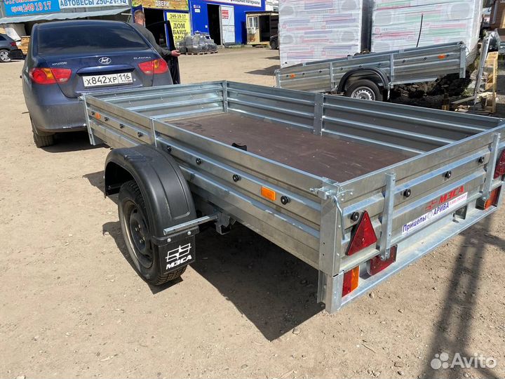 Прицеп 01 с тентом 110 см. Для перевозки запчастей