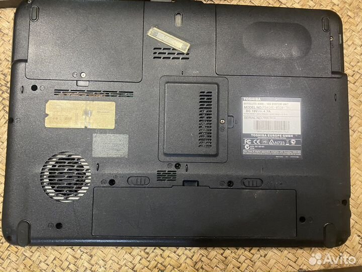 Toshiba satellite a300 на запчасти