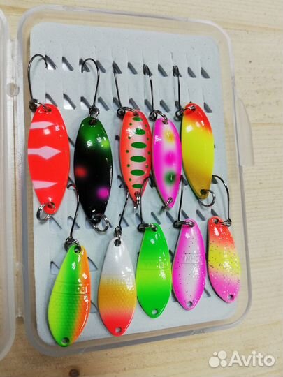 Набор форелевых блесен