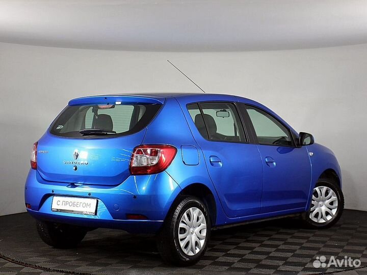 Renault Sandero 1.6 МТ, 2018, 4 526 км