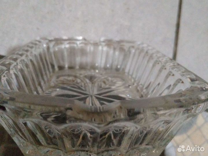 Пепельница хрусталь СССР