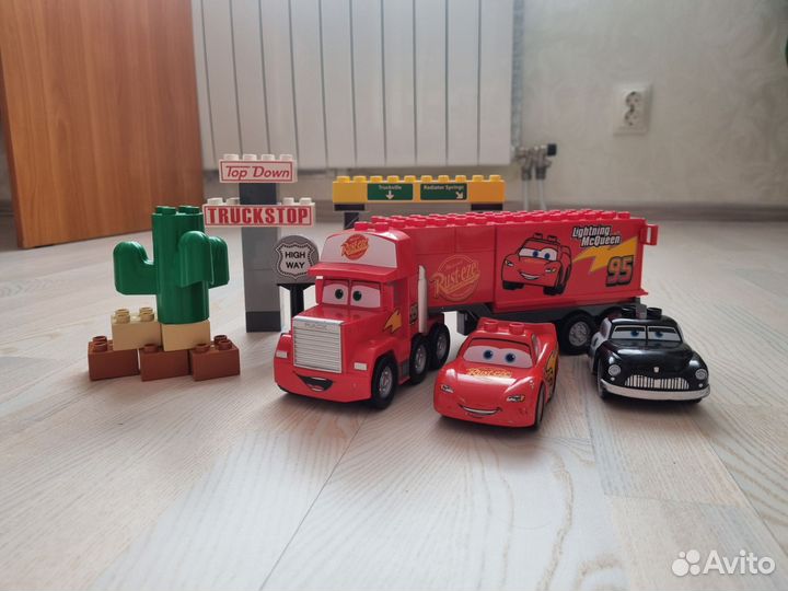 Lego Duplo 5816 Путешествие Мака, Молния Маквин