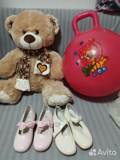 Туфли белые для девочки 30 размер