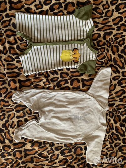 Одежда для новорожденных пакетом 62 68