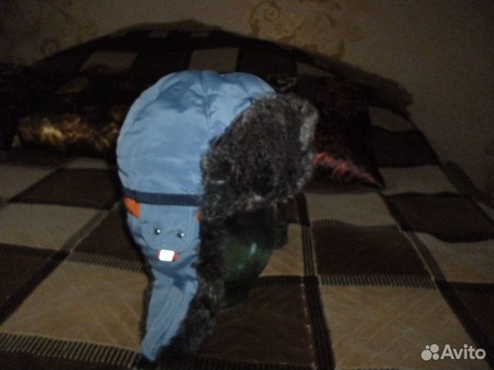 Зимняя детская шапка на мальчика