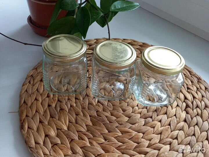 Баночки набор для специй чая 250 мл