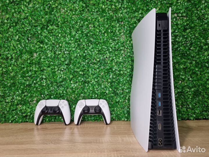 PS 5 с дисководом 2 ориг.геймпада(3-я ревизия)