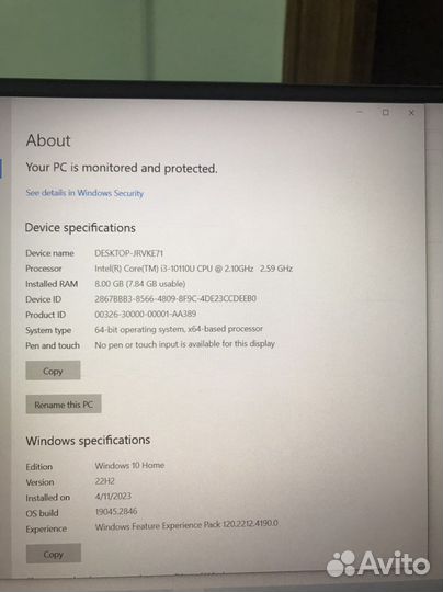 Huawei matebook D 15 2021 bohb-WAX9