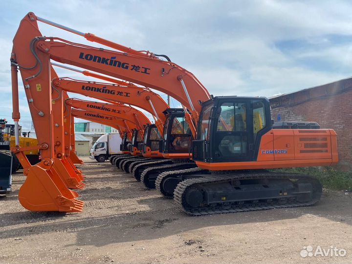 Гусеничный экскаватор Lonking CDM6205, 2024