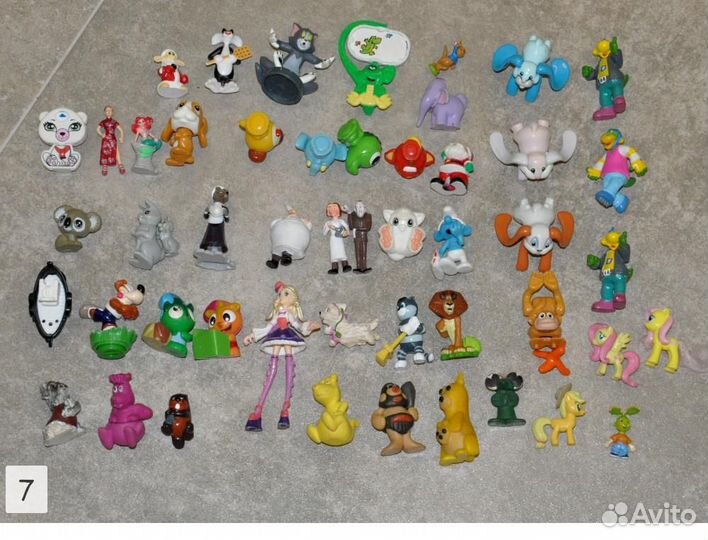 Игрушки из Киндеров и не только