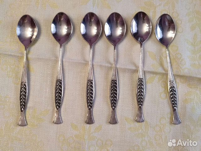 Чайные ложки из мельхиора СССР