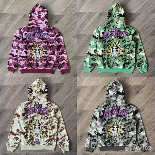 Glory gang зип худи мерч Chief Keef'а y2k
