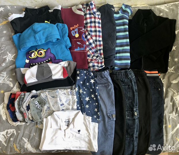 Вещи для мальчика 104-110