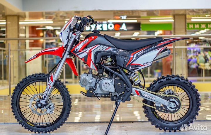 Мотоцикл Progasi Smart 125 красный
