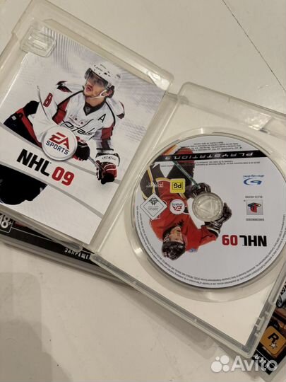 Nhl 09 ps3 диск