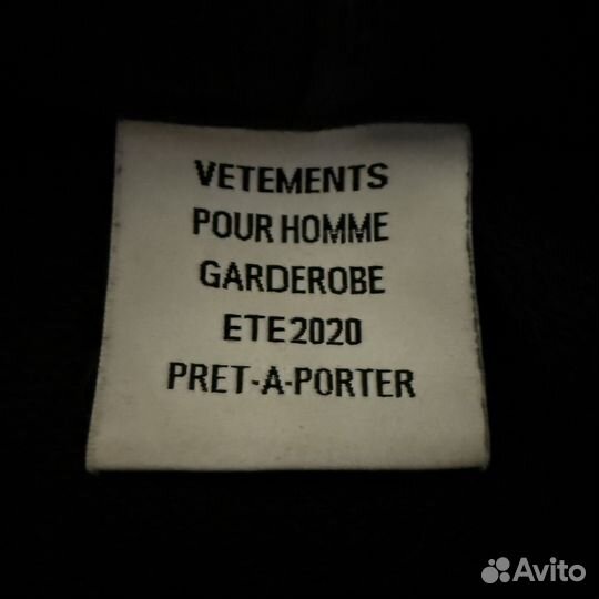 Vetements Anarchy худи оригинал