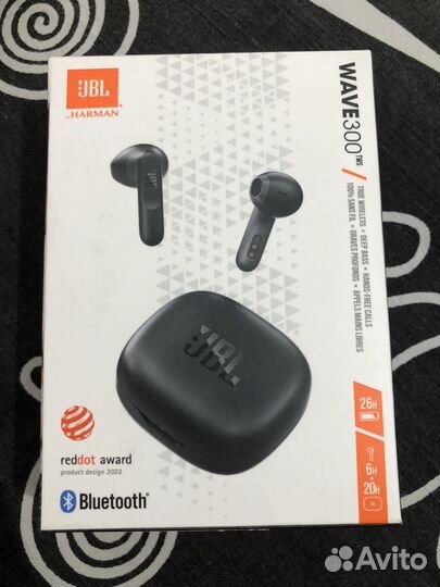 Беспроводные наушники jbl wave 300 tws