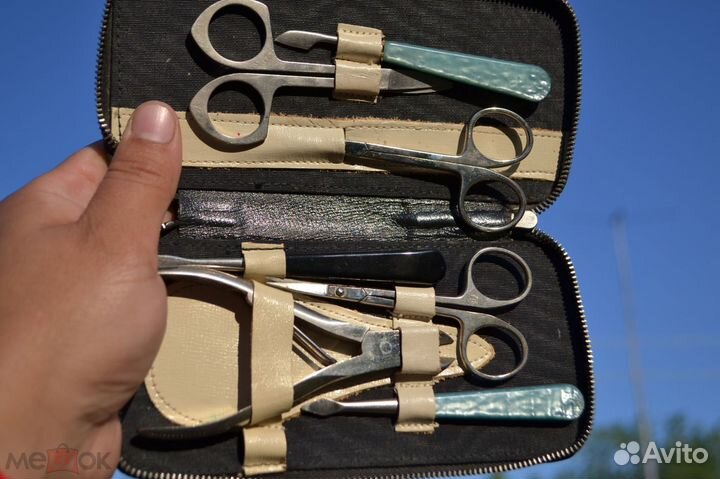 Маникюрный набор СССР Редкий Перламутр Винтаж