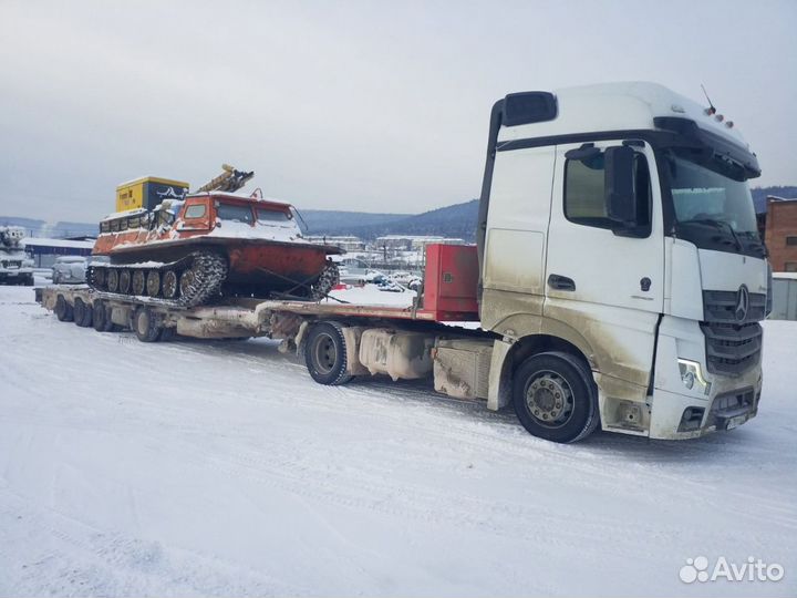 Услуги трала. Перевозка негабаритных грузов межгор