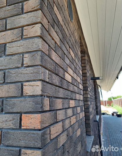 Клинкерный кирпич Охтинский (Фабер Жар)