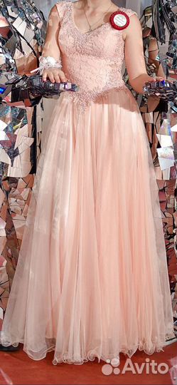Вечернее платье в пол 42-44