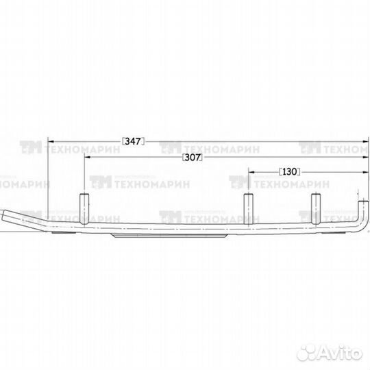 Конек лыжи BRP (комплект 2шт) A-04-0-4-464