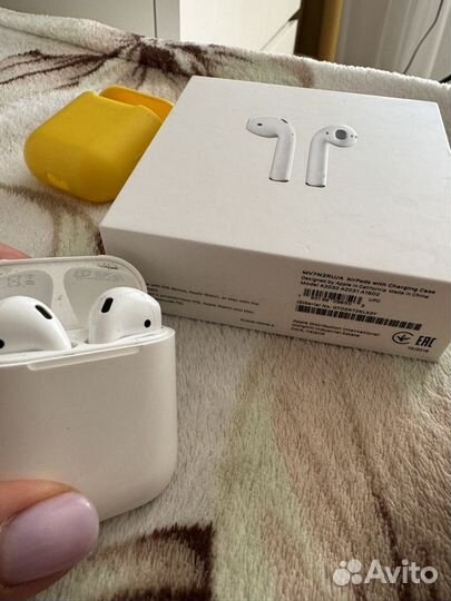 Наушники apple airpods