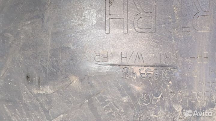 Защита арок (подкрылок) Chevrolet Volt, 2012