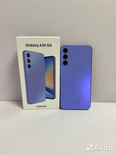 Samsung Galaxy A34, 8/256 ГБ