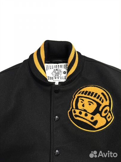 Бомбер BBC Astro Varsity Jacket Black/Orange
