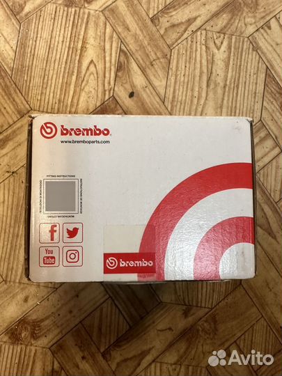 Тормозные колодки задние brembo ORG P85017