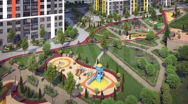 2-к. квартира, 71,3 м², 22/25 эт.