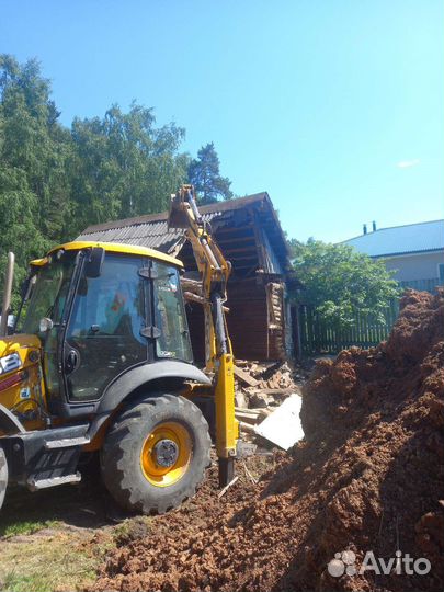 Планировка участка трактор услуги