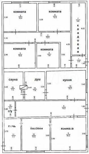 Дом 151,8 м² на участке 14 сот.