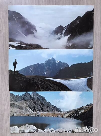 Открытки “Поэзия Татры”. Чехословакия