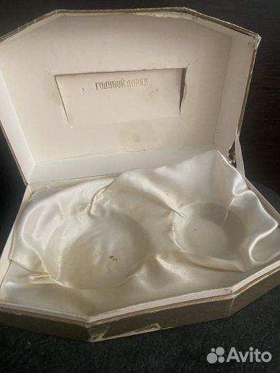 Голубой ларец флакон