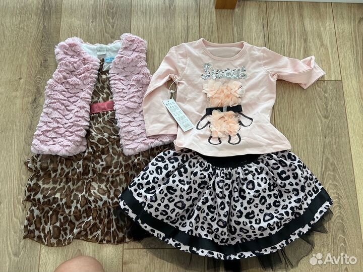 Пакет одежды на девочку 80