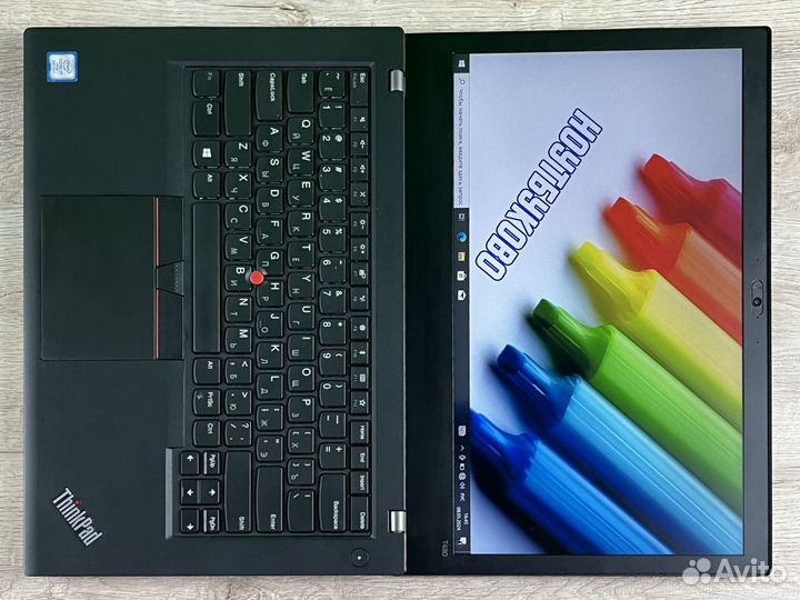 Ноутбук бу Lenovo T480 i7 8th Fhd 16GB 512GB