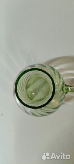 Штоф или графин СССР.зеленый
