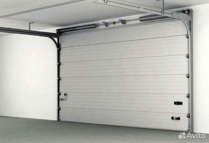 Секционные ворота из сэндвич-панелей в наличии