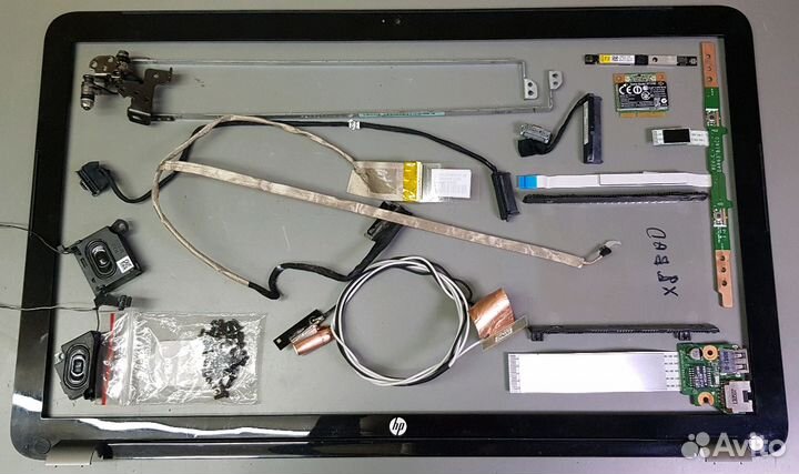 HP 17e по запчастям